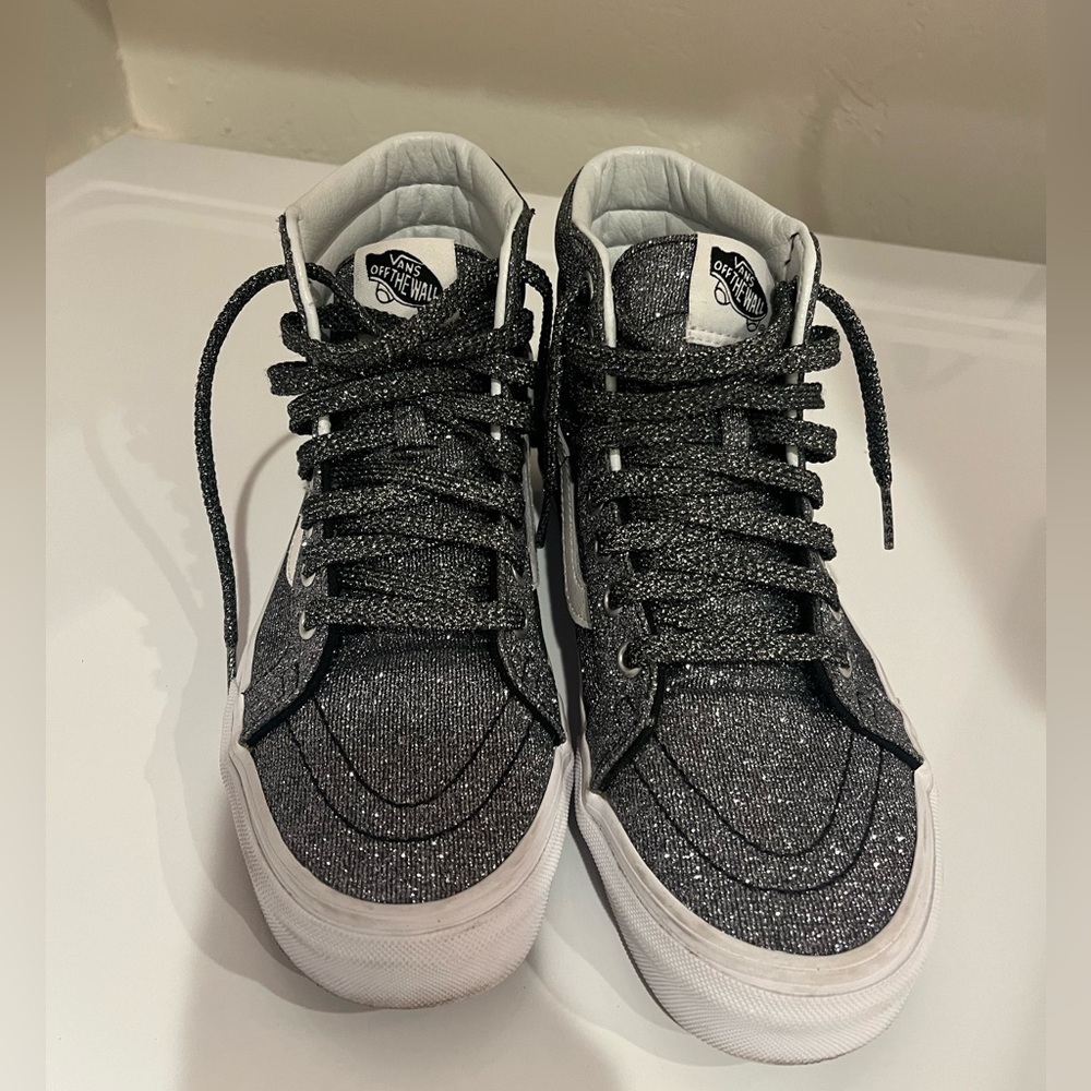 Vans | Sk8-Hi Reissue Lurex Glitter Black